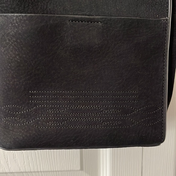 Allsaints mini Maya bag in pebbled suede - Picture 3 of 8